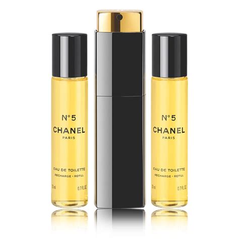 Chanel No. 5 EdT refill for pocket spray (3 x 20 ml) new  .